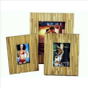 Bamboo54 1606 / 1607 / 1608 Bamboo Picture Frame in Fence Natural 