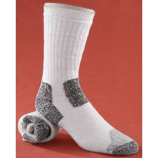 Prs. Extreme Cushioned Steel Toe Work Socks White