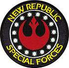 Star Wars New Republic Special Forces Embroidered Iron On Patch