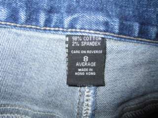 New York & Company NY Jeans Stretch Crop Capri Jeans 8  