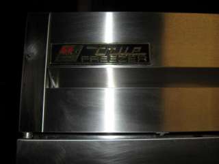 True 2 Door Stainless Steel Freezer Model# T 49F  