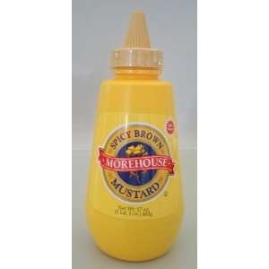 Morehouse Spicy Brown (Deli) Mustard Grocery & Gourmet Food