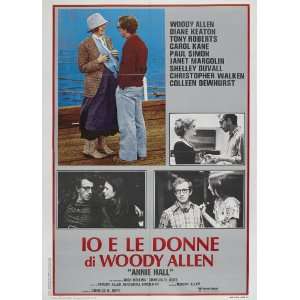   Italian 27x40 Woody Allen Diane Keaton Tony Roberts