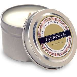  Paddywax Olive Tree Travel Tin Candle