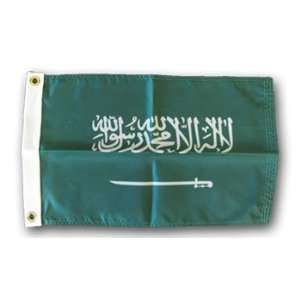  Saudi Arabia   12 x 18 Nylon Flag Patio, Lawn & Garden