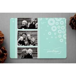   Snow Flurries Holiday Rounded Corner Cards by kell 