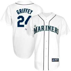  Majestic Ken Griffey Jr. Seattle Mariners Replica Jersey 