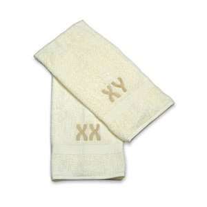  His & Hers Chromosome Towels   XX