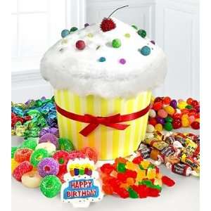 Birthday Celebration Cupcake  Grocery & Gourmet Food