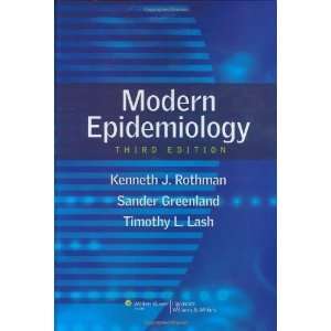  Modern Epidemiology [Hardcover] Kenneth J. Rothman Books