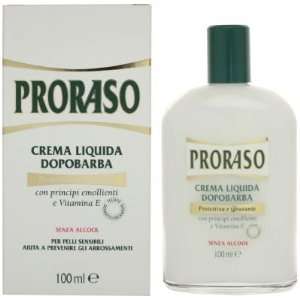 Proraso Crema Liquida Dopobarba (Cream After Shave Balm) Hair Removal 