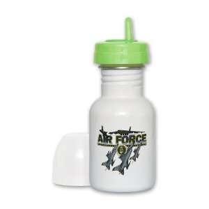  Sippy Cup Lime Lid US Air Force with Planes and Fighter 