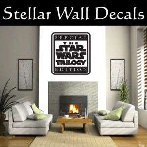 trilogy Star Wars Wall Car Vinyl Decal Sticker  