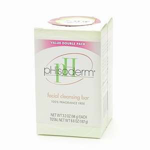 Phisoderm Value Double Pack Facial Cleansing Bars 2 qt  