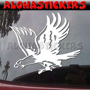 ATTACKING EAGLE Hawk Falcon Vinyl Decal Car Sticker B42  