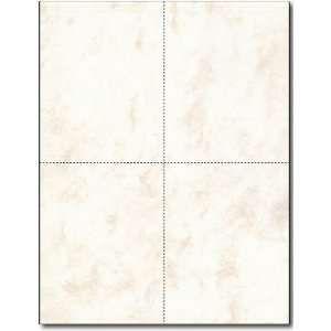  4 up Postcards, Desert Onyx Marble   100 Sheets / 400 