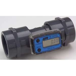  GPI TM200 N Flowmeter, PVC, 20 to 200 GPM