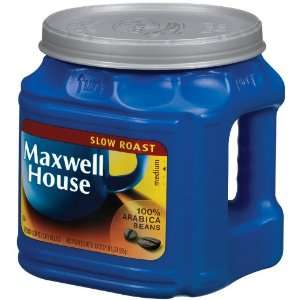 Maxwell House Coffee, Slow Roast, 33 oz (Pack of 4)  