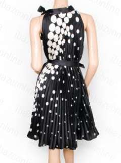   Elegant Black Satin Curves Pleats Belt Maternity Casual Dress  
