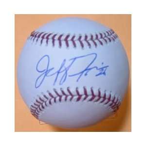 Jeff Francis Autographed Mlb Baseball Colorado Rockies  