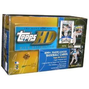  2001 Topps HD High Definition Baseball HOBBY Box   20p4c 