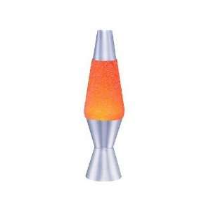  Furry Orange Lava Lamp