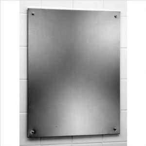 Bobrick B 1556 1830 Frameless Stainless Steel Mirror 17 1 