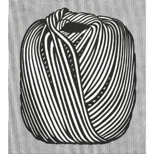  Roy Lichtenstein 26.75W by 29.75H  Ball of Twine, 1963 