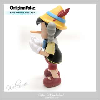   Medicom OriginaFake Pinocchio & Jiminy Cricket 10 vinyl figure  
