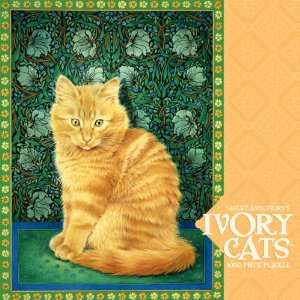    1000 Piece Ivory Cats Dandelion on William Morris Toys & Games