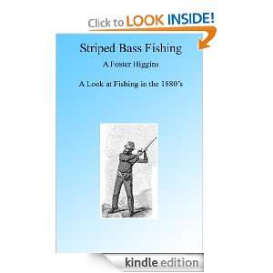 Striped Bass Fishing in the 1880s Illustrated A Foster Higgins 