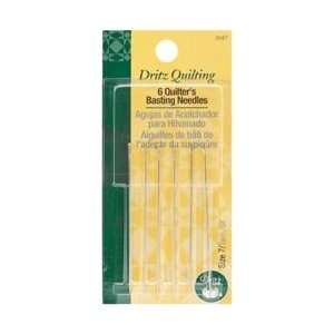  Dritz Quilting Quilters Basting Hand Needles Size 7 6/Pkg 