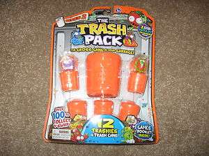   Pack ~ Series 2 ~ 12 pack ~ 12 Trashies in Trash Cans ~ New on Card