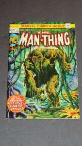 MAN THING # 1 1973 with Howard the Duck VF  