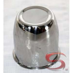  3.195 in Chrome Plated Steel Closed End Trailer Wheel 