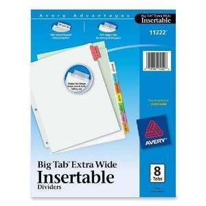   EW2138   WorkSaver Extra Wide Big Tab Divider