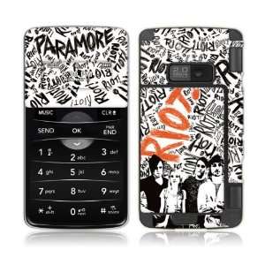   LG enV2  VX9100  Paramore  Riot Skin Cell Phones & Accessories