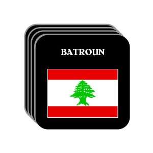  Lebanon   BATROUN Set of 4 Mini Mousepad Coasters 