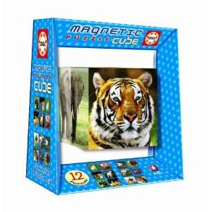  Magnetic Puzzle Cube   Wildlife Toys & Games