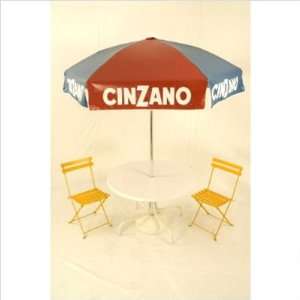 Bundle 41 Cinzano Umbrella (2 Pieces) Bottom of Pole Pointed (6 ft 