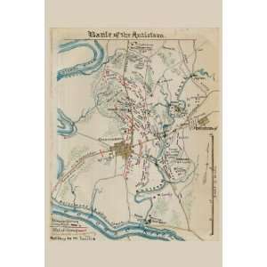  Battle of Antietam or Sharpsburg #1 16X24 Canvas Giclee 