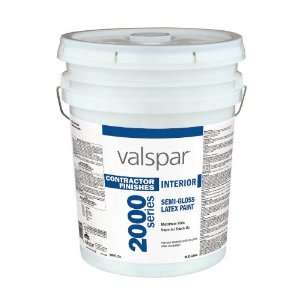  Valspar Contractor Finishes 2000 5 Gallon Interior Latex 