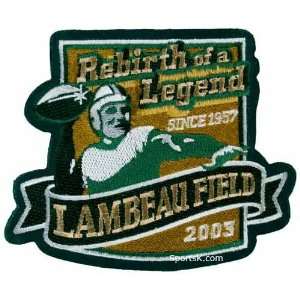  Packers Lambeau Field Patch (No Shipping Charge) Arts 