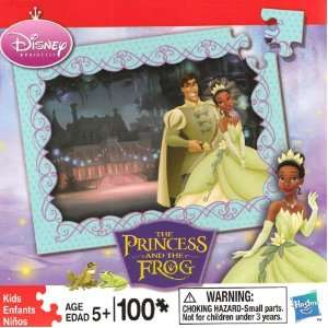   and the Frog Prince Naveen and Tiana 100 Piece Puzzle Toys & Games