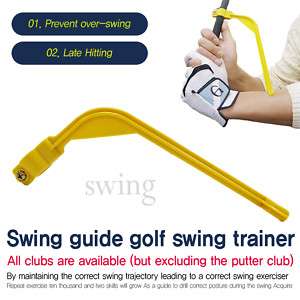 New Golf Training Aids Upgrad Golf Trainer Swing Guide  