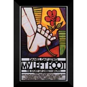  My Left Foot 27x40 FRAMED Movie Poster   Style C   1989 
