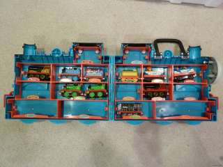 Thomas the Train Playset   Carrying Case & Multiple Trains 