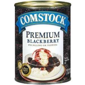 Comstock Premium Pie Filling, Blackberry, 21 oz (Pack of 9)  