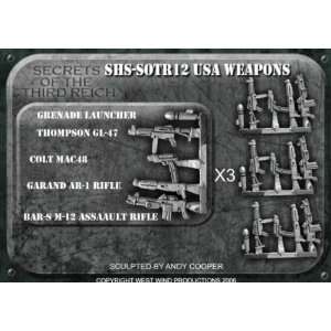   of the 3rd Reich US Weapons Upgrade Pack (3 sprues) Toys & Games