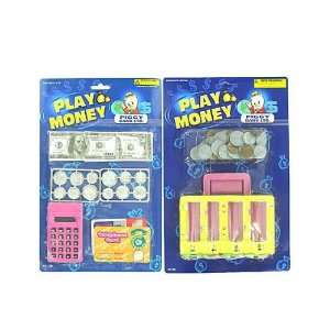  24 Play Money Toy Sets